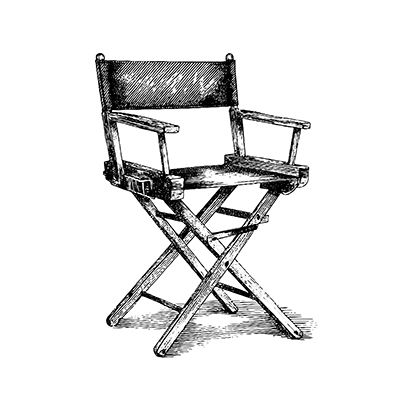 Pink Pepper Catering & Events chair drawing