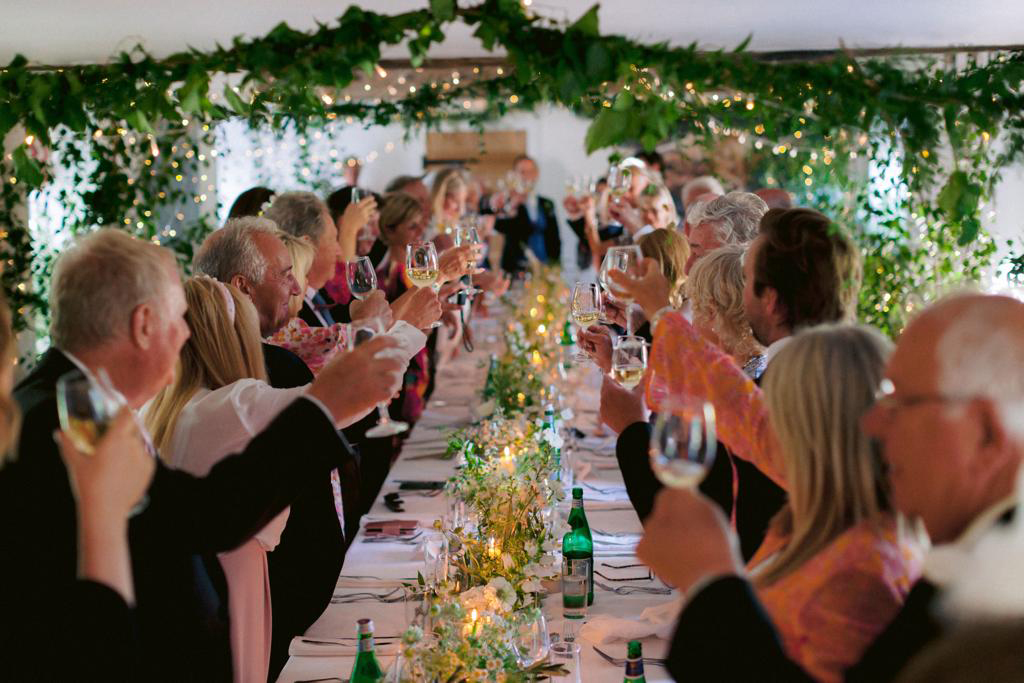 Pink Pepper Catering & Events chris and debbie table